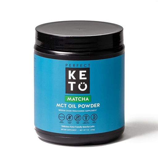 Perfect Keto Matcha Latte with MCT Oil Powder