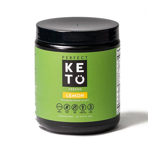 Perfect Keto Lemon Micronutrient Greens Powder