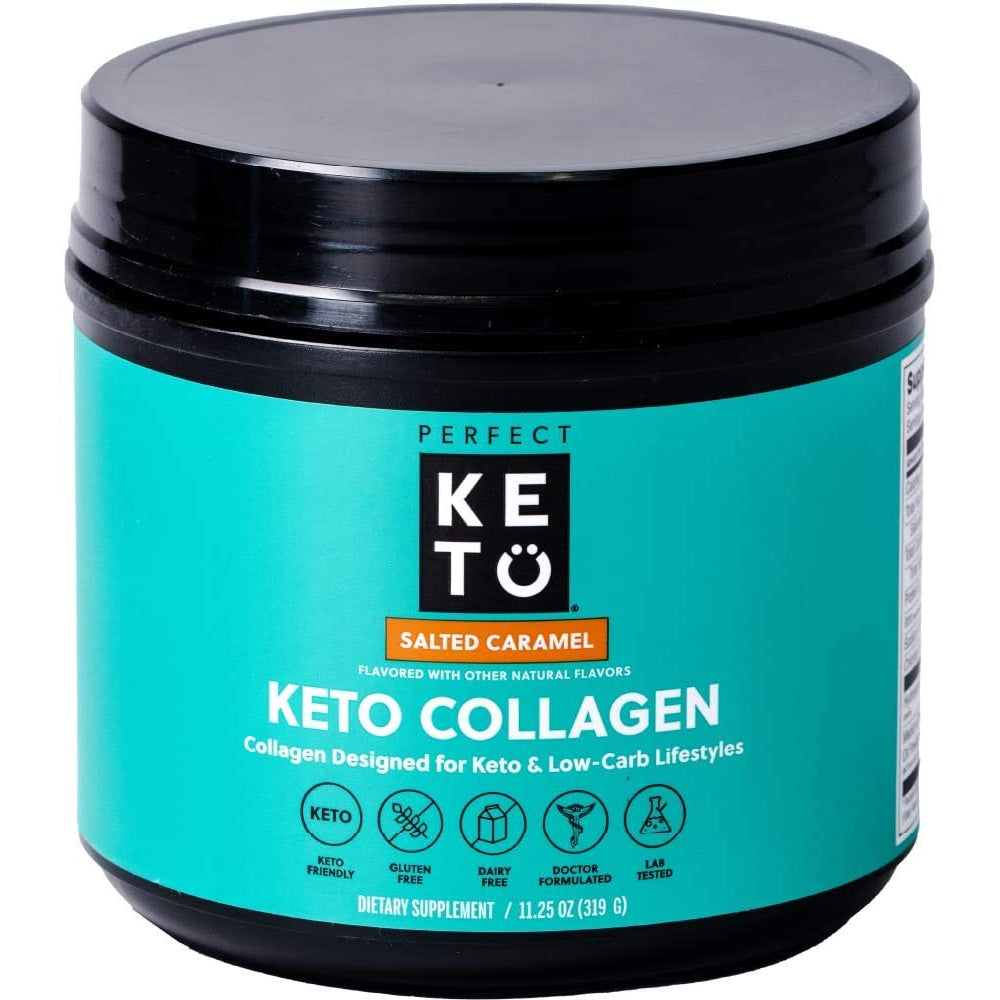 Buy Perfect Keto Salted Caramel Collagen in Canada at Pure Feast