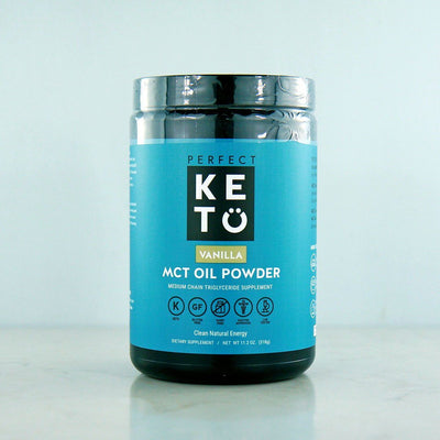 Perfect Keto Vanilla MCT Powder in Canada at Pure Feast