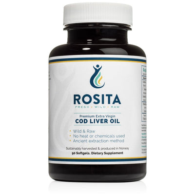 Buy Rosita Extra Virgin Cod Liver Oil Softgels at Pure Feast in Canada
